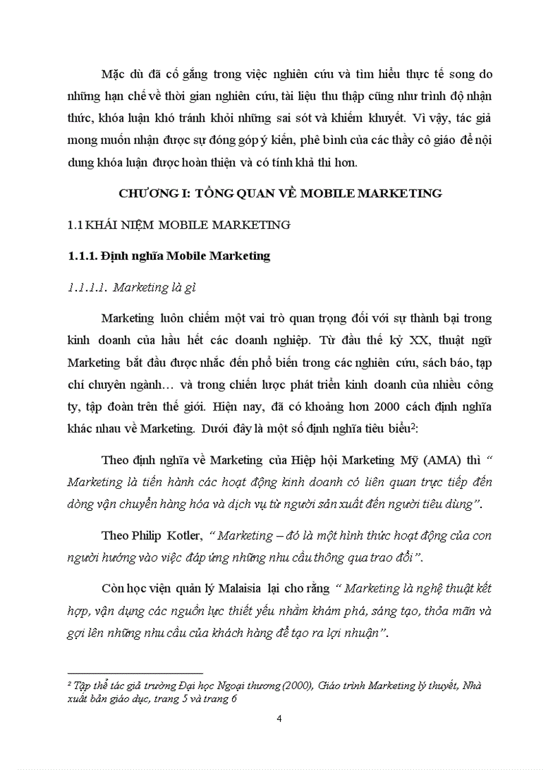 image for page Thực tiễn áp dụng Mobile Marketing tại các TNCs trên thế giới và bài học kinh nghiệm cho các doanh nghiệp Việt Nam