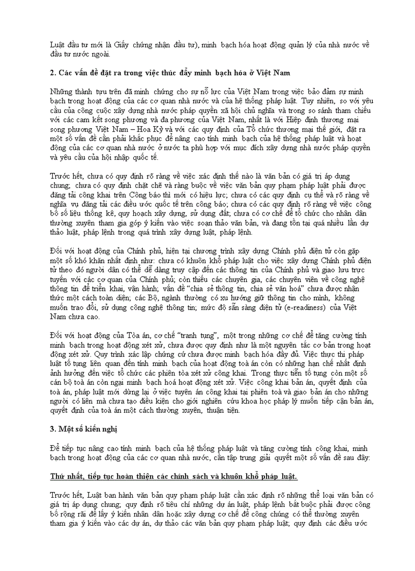 image for page Tính minh bạch của pháp luật