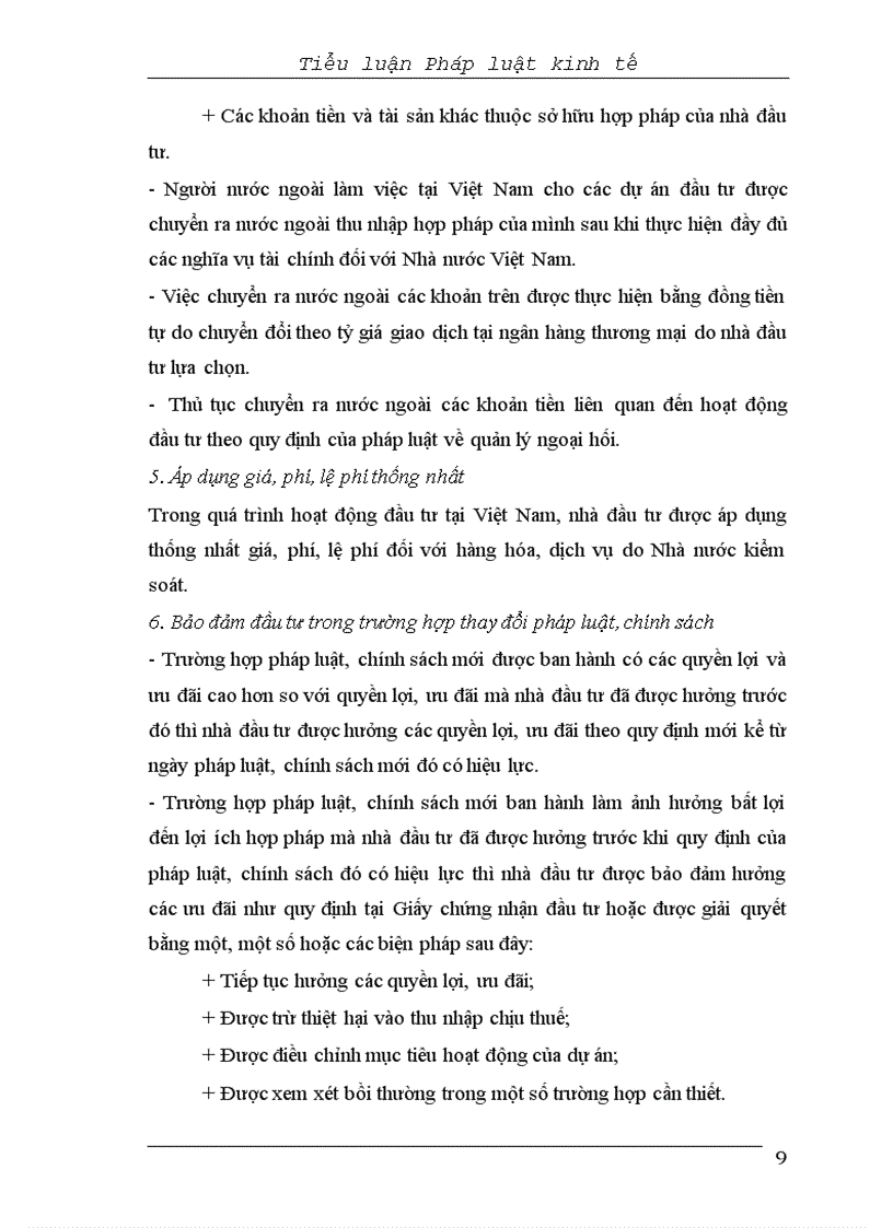 image for page Tại sao phải thu hút vốn đầu tư nước ngoài Theo em Nhà nước Việt Nam nên có những quy định như thế nào để vừa thui hút được vốn nước ngoài vừa bảo hộ được các nhà đầu tư trong nước