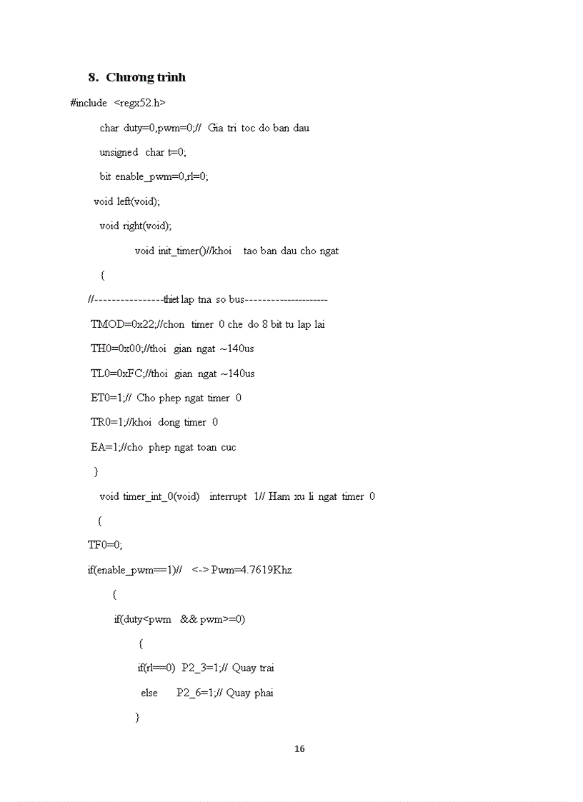 image for page Vi điều khiển 8051 điều khiển động cơ dc bằng xung pwm