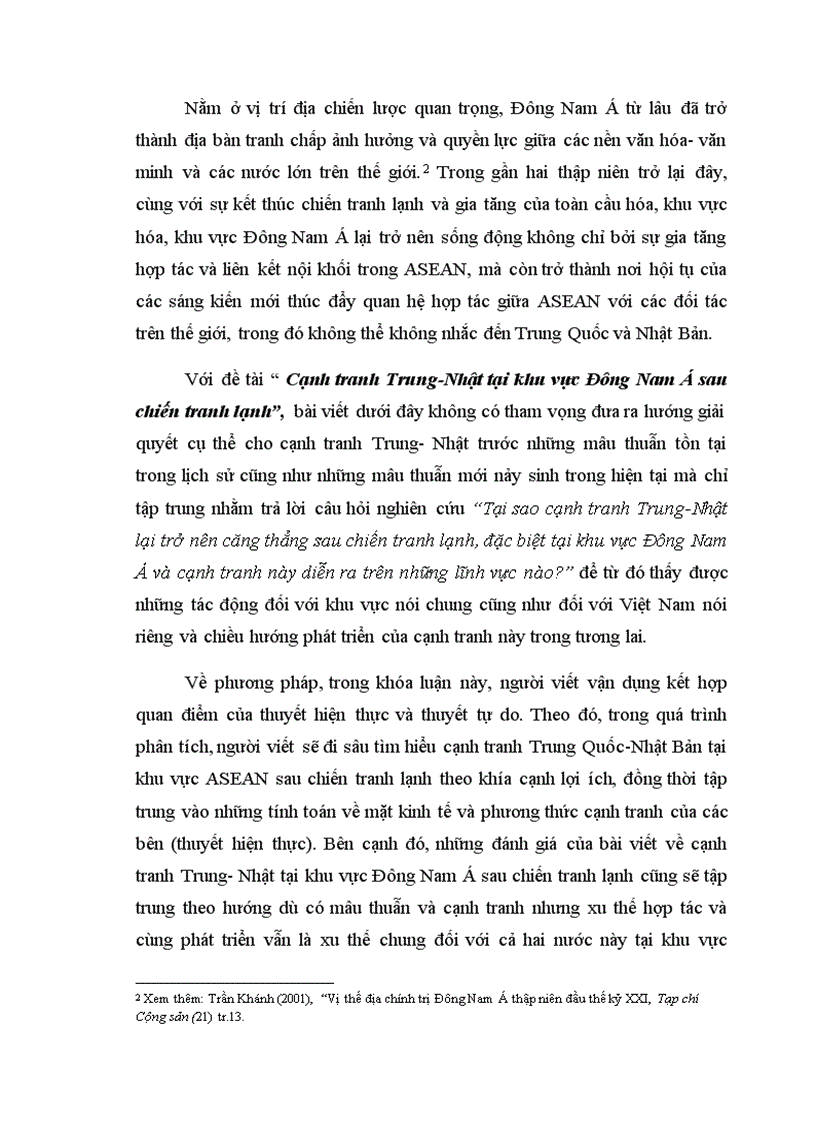 image for page Khóa luận DAV Cạnh tranh Trung Nhật tại khu vực Đông Nam Á sau chiến tranh lạnh