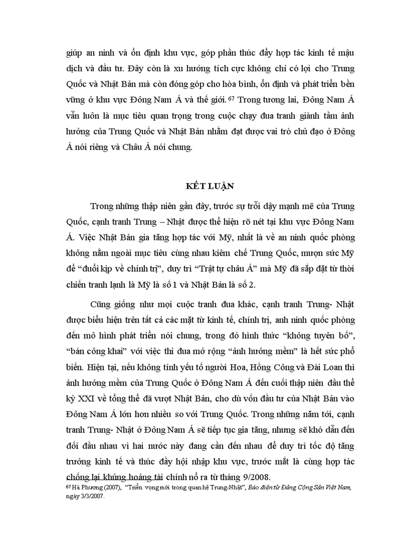 image for page Khóa luận DAV Cạnh tranh Trung Nhật tại khu vực Đông Nam Á sau chiến tranh lạnh