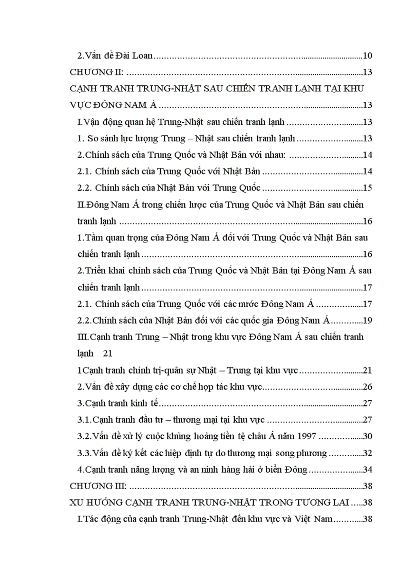 image for page Khóa luận DAV Cạnh tranh Trung Nhật tại khu vực Đông Nam Á sau chiến tranh lạnh