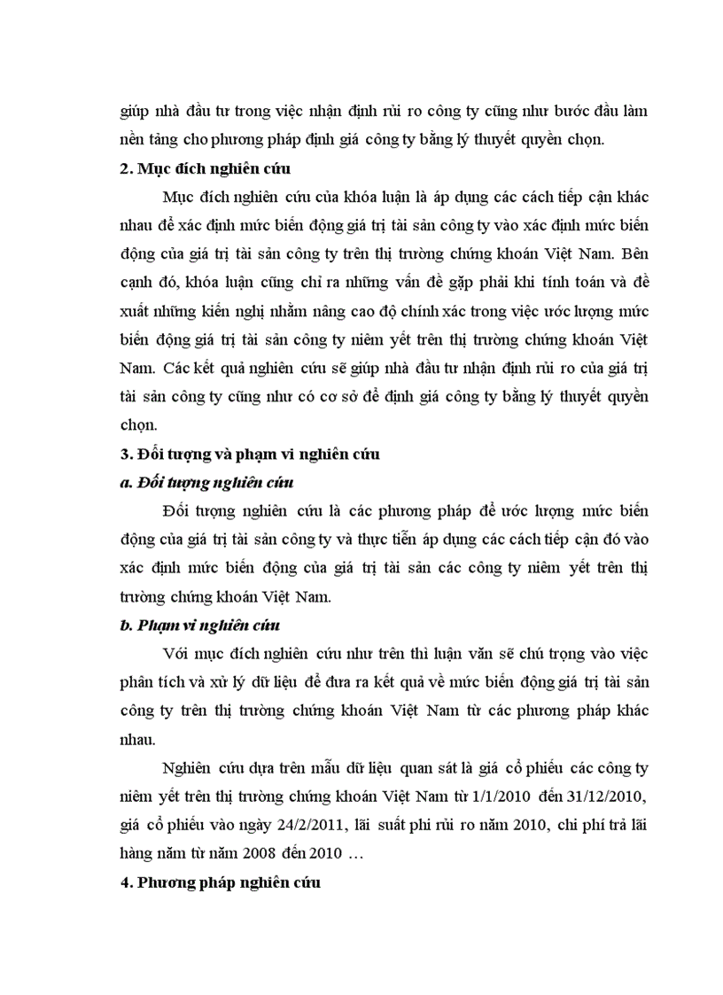 image for page Khóa luận 2011 XÁC ĐỊNH MỨC BIẾN ĐỘNG GIÁ TRỊ TÀI SẢN CỦA CÁC CÔNG TY NIÊM YẾT TRÊN THỊ TRƯỜNG CHỨNG KHOÁN VIỆT NAM