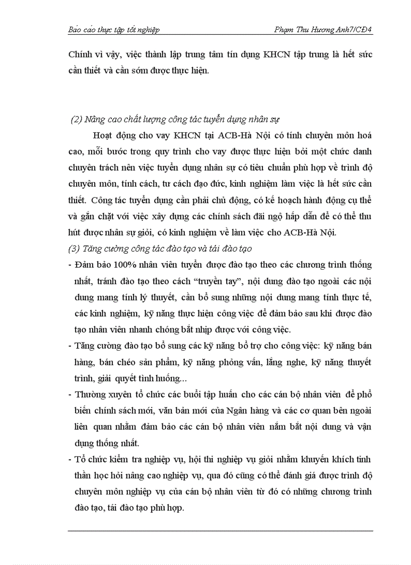 image for page Báo cáo thực tập năm 2011 Thực trạng cho vay khách hàng cá nhân và giải pháp tại Ngân hàng thương mại cổ phần Á Châu chi nhánh Hà Nội
