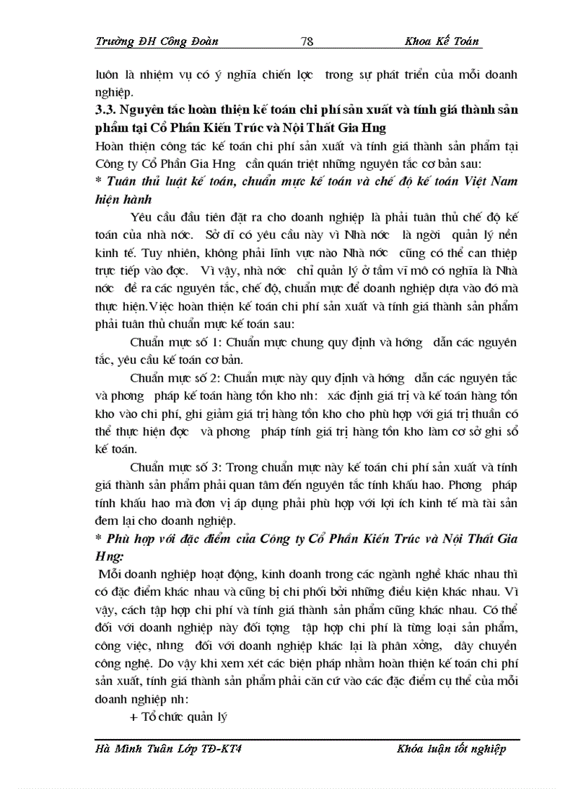 image for page Hoàn thiện công tác kế toán chi phí sản xuất và tính giá thành sản phẩm tại Công ty Cổ Phần Kiến Trúc và Nội Thất Gia Hưng