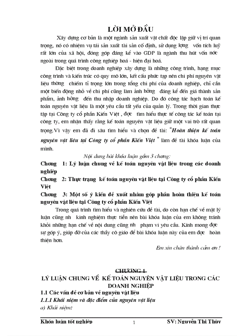 image for page HOàN THIệN kế toán nguyên vật liệu tại công ty cổ phần kiến việt
