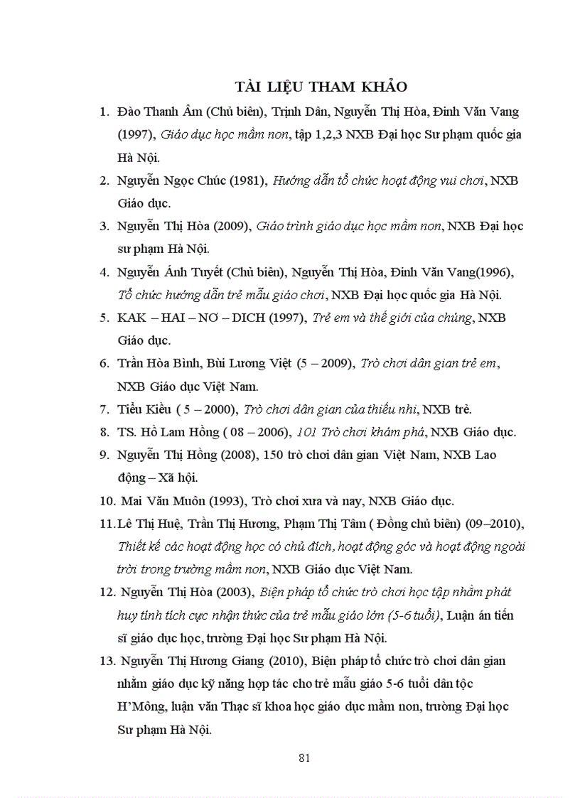 image for page Sưu tầm và tổ chức hướng dẫn một số trò chơi dân gian đã sưu tầm cho trẻ mẫu giáo 5 6 tuổi ở trường mầm non