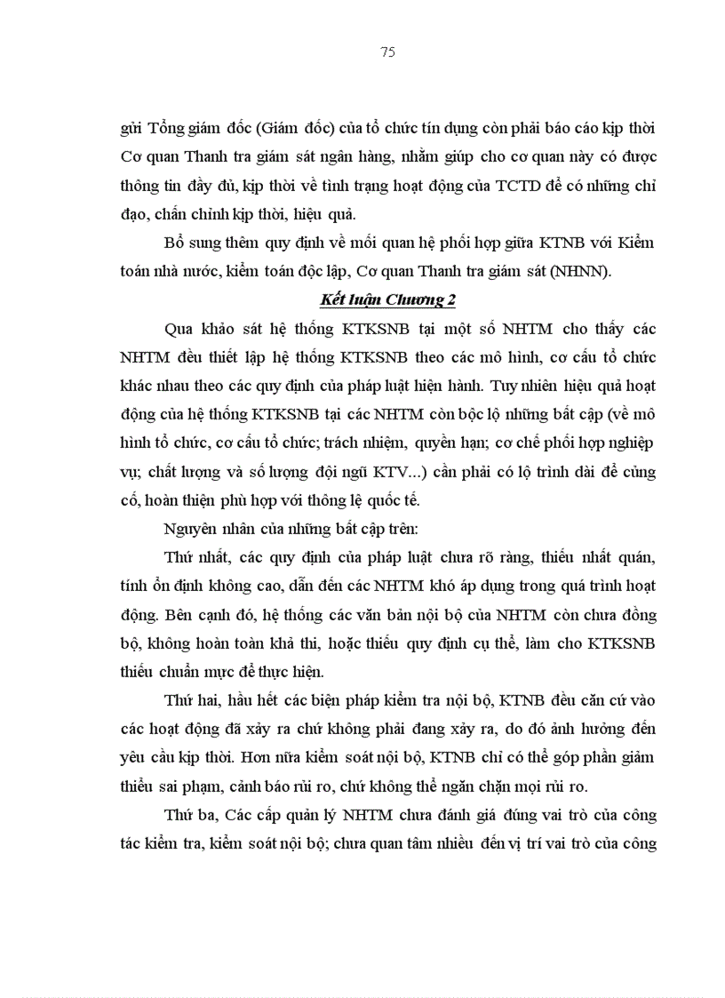 image for page Pháp luật điều chỉnh hệ thống kiểm tra kiểm soát nội bộ của ngân hàng thương mại và hoạt động của hệ thống kiểm tra kiểm soát nội bộ