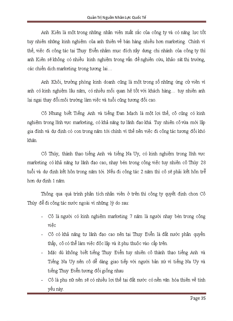 image for page Quản trị nguồn nhân lực quốc tế