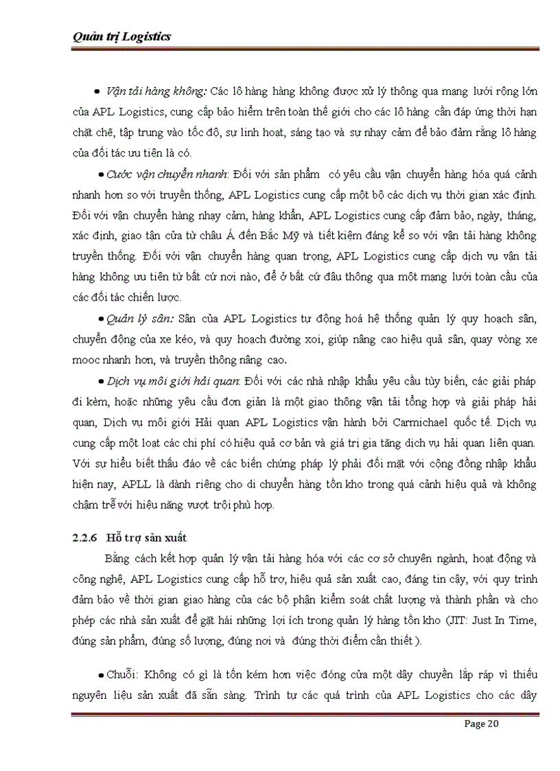 image for page Tìm hiểu về công ty APL logistics