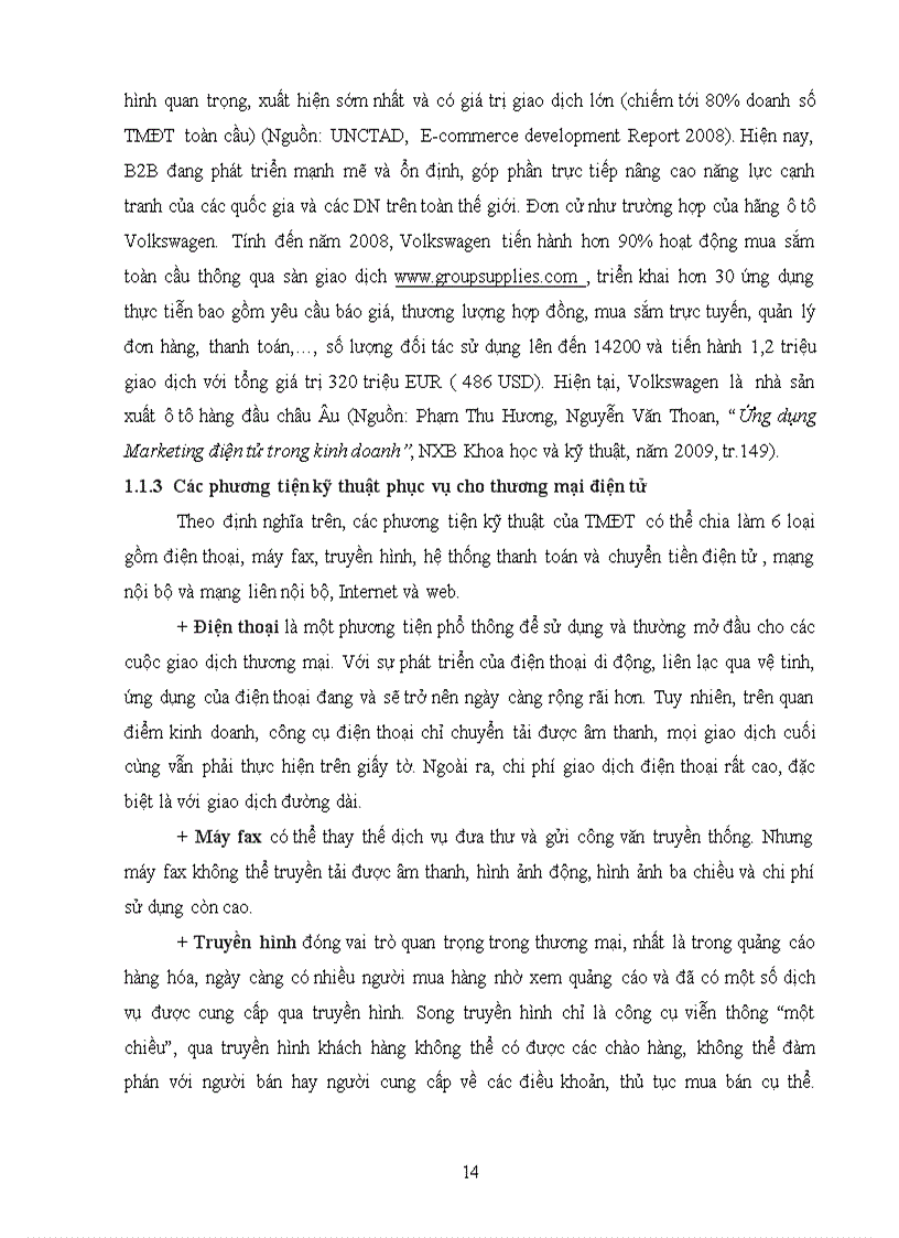 image for page Khóa luận ngoại thương Triển vọng phát triển thương mại điện tử ở các nước đang phát triển và một số giải pháp phát triển thương mại điện tử ở Việt Nam