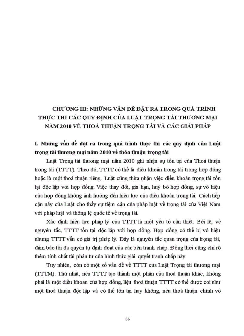 image for page Những điểm mới của luật trọng tài thương mại năm 2010 về thỏa thuận trọng tài và những vấn đề đặt ra