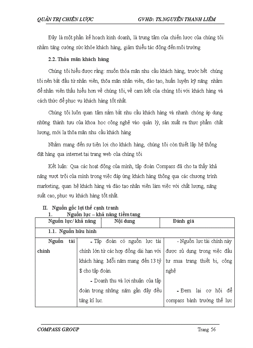 image for page Phân tích chiến lược của tập đoàn Compass Group