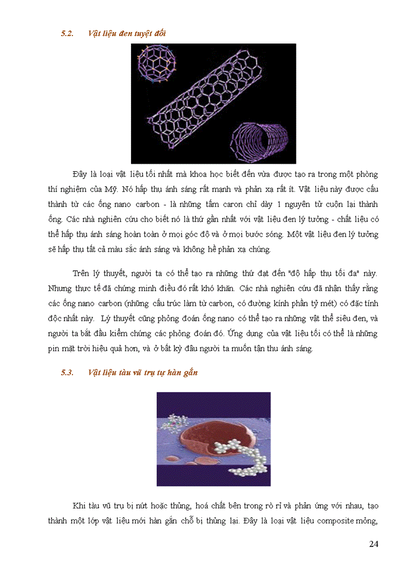 image for page Ứng dụng vật liệu mới trong không gian vũ trụ