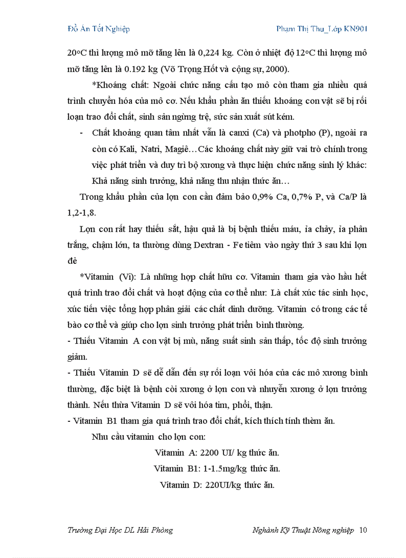 image for page Đánh giá khả năng sinh trưởng của hai giống lợn Yorkshire và Landrace giai đoạn từ sơ sinh đến 60 ngày tuổi tại Công ty cổ phần Đầu Tư và Phát Triển Nông Nghiệp Hải Phòng