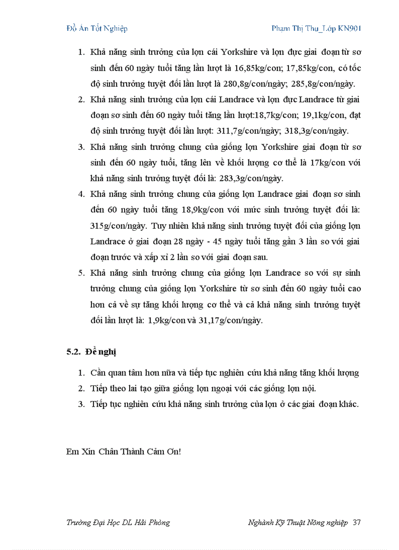 image for page Đánh giá khả năng sinh trưởng của hai giống lợn Yorkshire và Landrace giai đoạn từ sơ sinh đến 60 ngày tuổi tại Công ty cổ phần Đầu Tư và Phát Triển Nông Nghiệp Hải Phòng