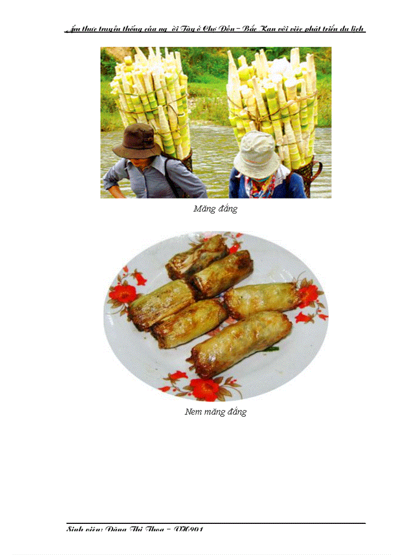 image for page Ẩm thực truyền thống của người Tày ở Chợ Đồn Bắc Kạn với việc phát triển du lịch