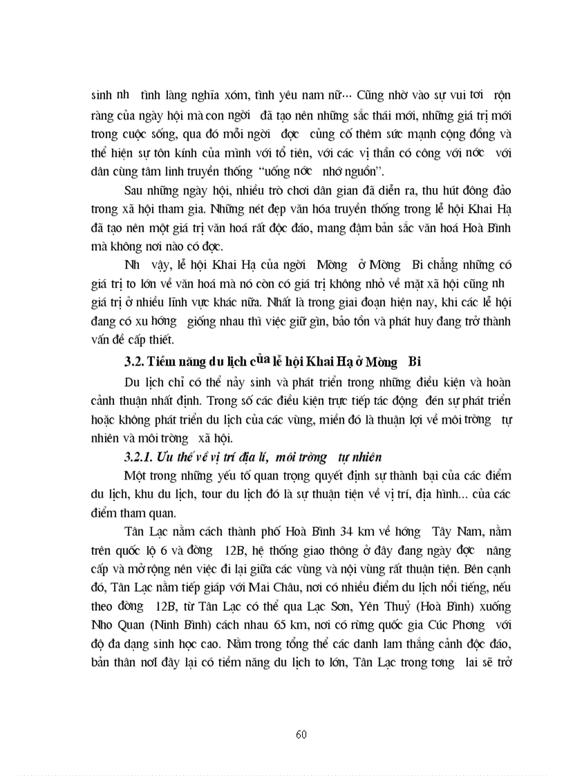 image for page Lễ hội Khai Hạ của người Mường ở Mường Bi với việc phát triển du lịch ở Tân Lạc Hòa Bình