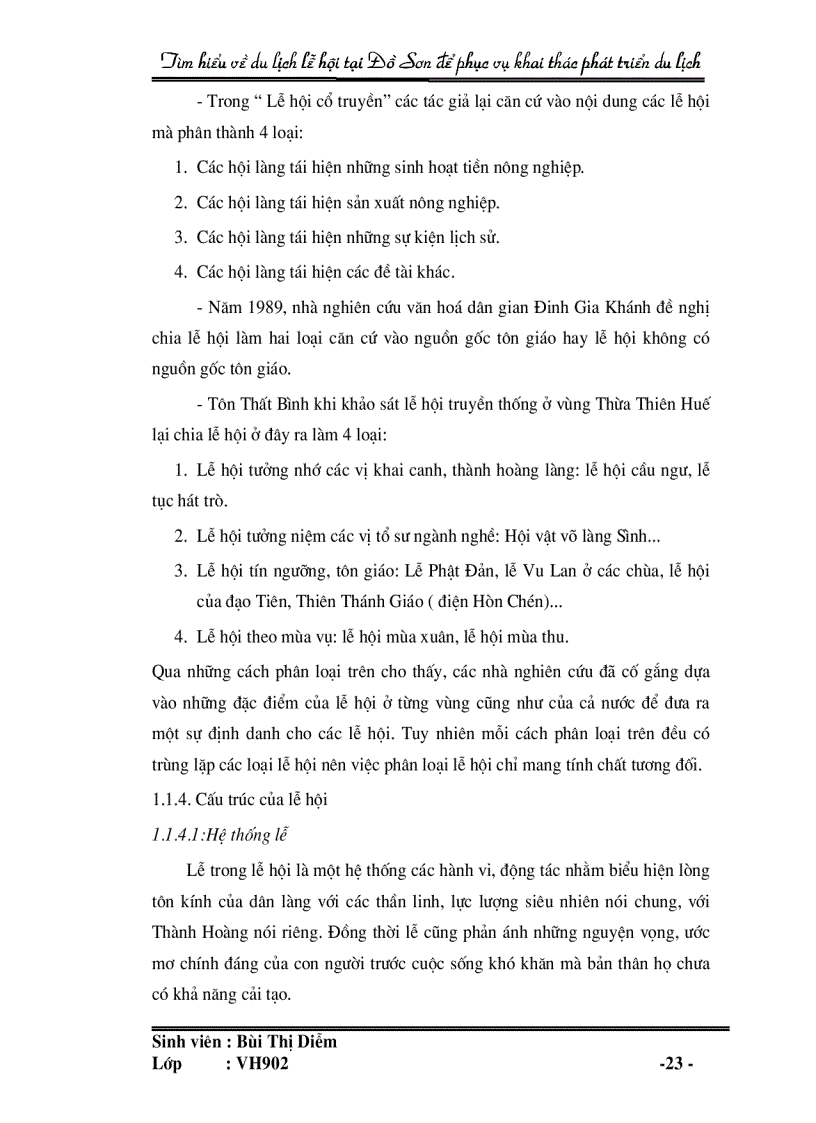 image for page Tìm hiểu về du lịch lễ hội tại Đồ Sơn để phục vụ khai thác và phát triển du lịch