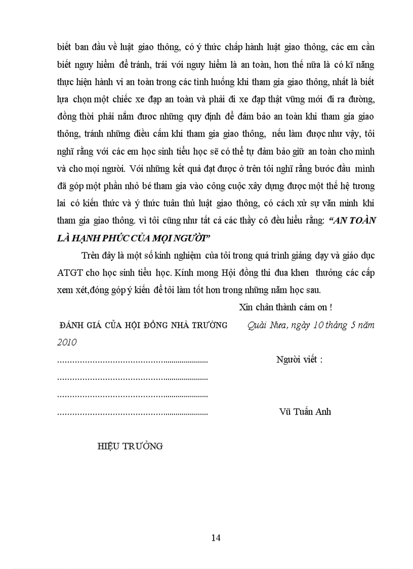 image for page Giáo dục an toàn giao thông cho học sinh tiểu học