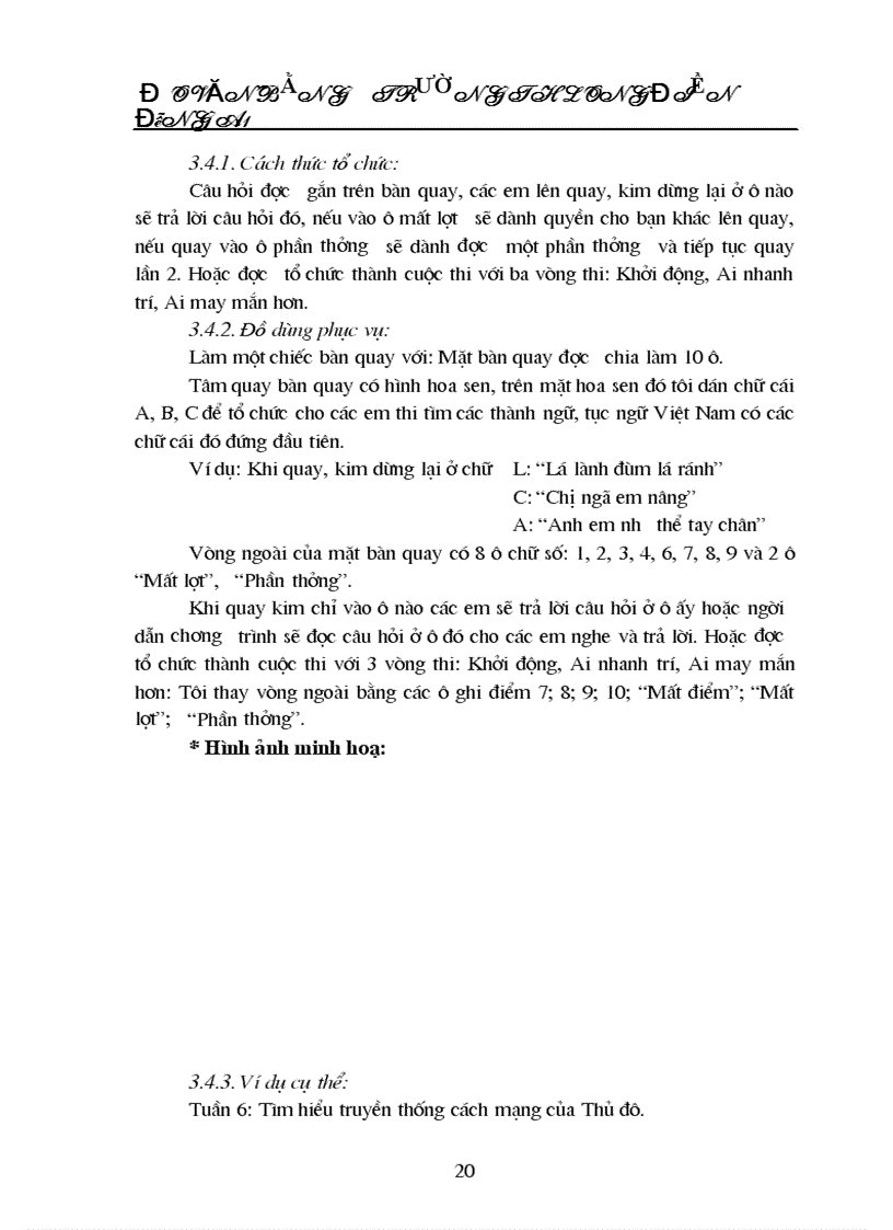 image for page Kinh nghiệm tổ chức tốt Chương trình Vui Để Học Trong Giờ Hoạt Động Ngoại Khóa