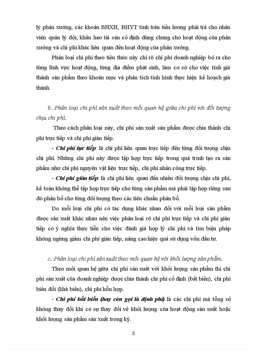 image for page Khóa luận tốt nghiệp Một số biện pháp góp phần hoàn thiện công tác phân tích chi phí sản xuất và giá thành sản phẩm quạt điện tại Công ty cổ phần sản xuất điện cơ 9