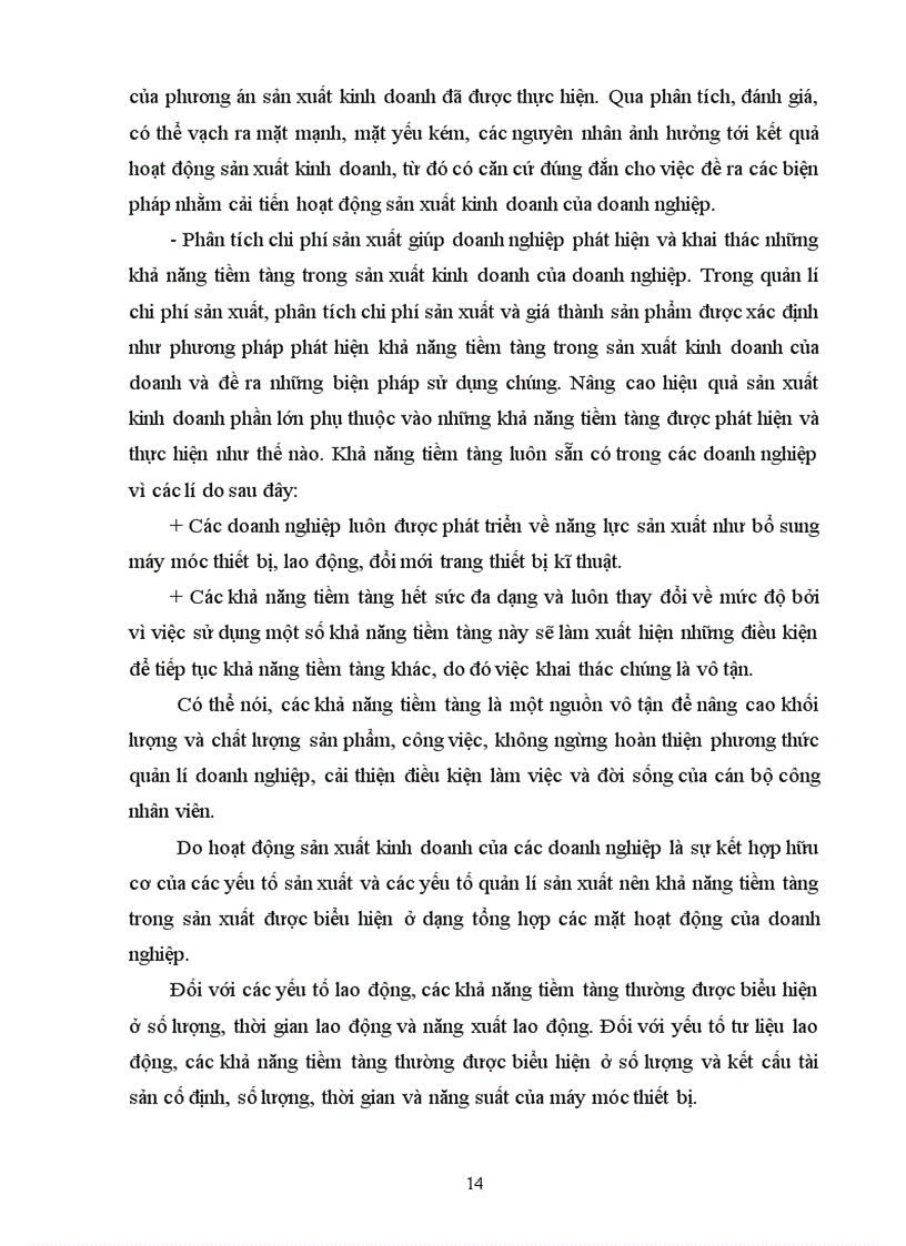 image for page Khóa luận tốt nghiệp Một số biện pháp góp phần hoàn thiện công tác phân tích chi phí sản xuất và giá thành sản phẩm quạt điện tại Công ty cổ phần sản xuất điện cơ 9