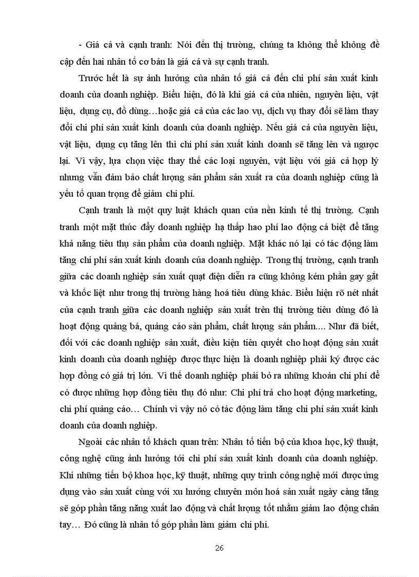 image for page Khóa luận tốt nghiệp Một số biện pháp góp phần hoàn thiện công tác phân tích chi phí sản xuất và giá thành sản phẩm quạt điện tại Công ty cổ phần sản xuất điện cơ 9