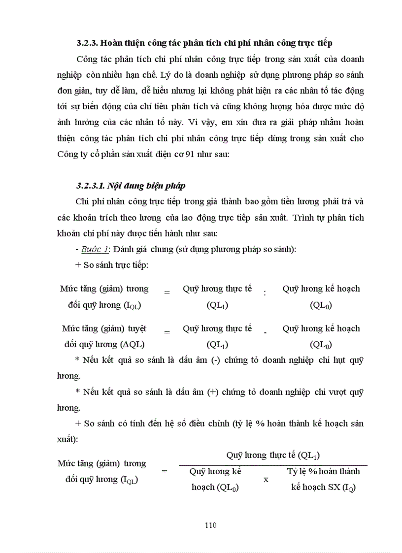 image for page Khóa luận tốt nghiệp Một số biện pháp góp phần hoàn thiện công tác phân tích chi phí sản xuất và giá thành sản phẩm quạt điện tại Công ty cổ phần sản xuất điện cơ 9