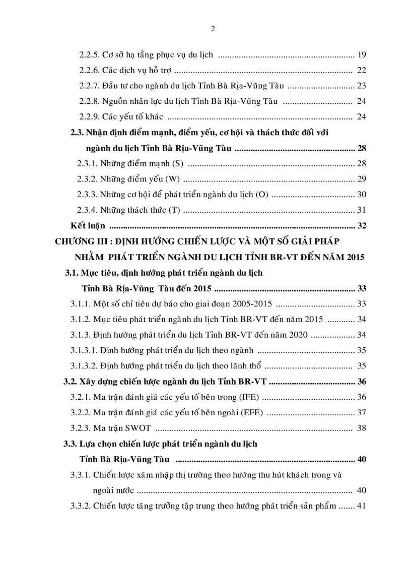 image for page Định hướng chiến lược phát triển ngành du lịch tỉnh Bà Rịa Vũng tàu đến năm 2015