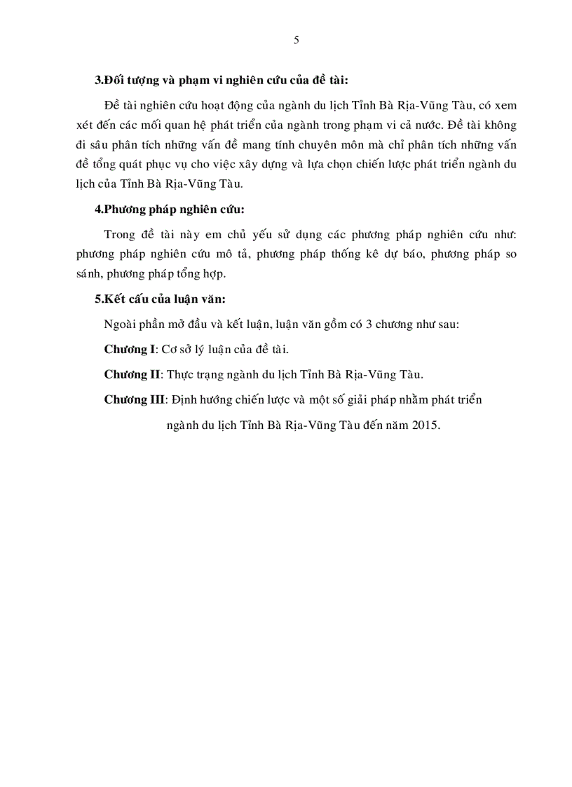 image for page Định hướng chiến lược phát triển ngành du lịch tỉnh Bà Rịa Vũng tàu đến năm 2015
