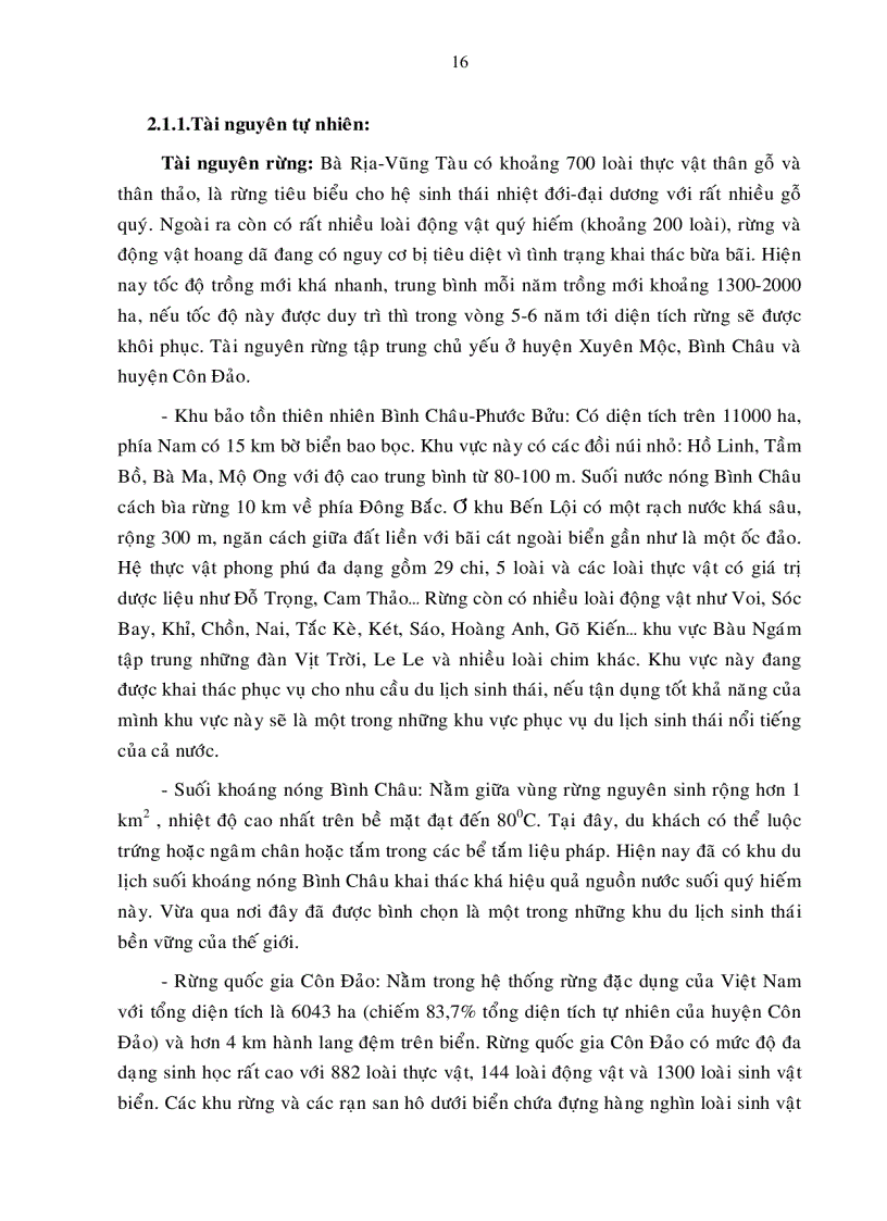 image for page Định hướng chiến lược phát triển ngành du lịch tỉnh Bà Rịa Vũng tàu đến năm 2015
