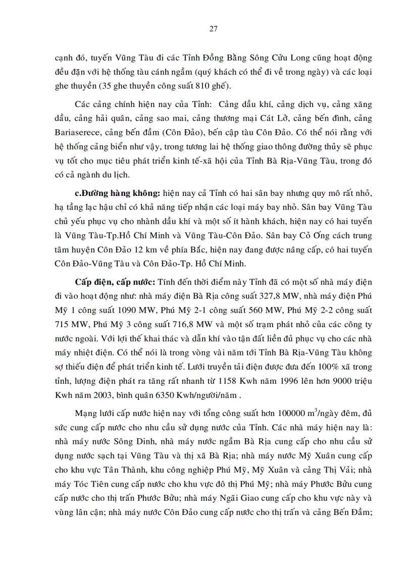 image for page Định hướng chiến lược phát triển ngành du lịch tỉnh Bà Rịa Vũng tàu đến năm 2015