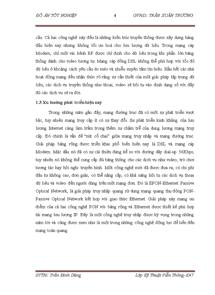 image for page Mạng truy nhập quang thụ động Ethernet và ứng dụng