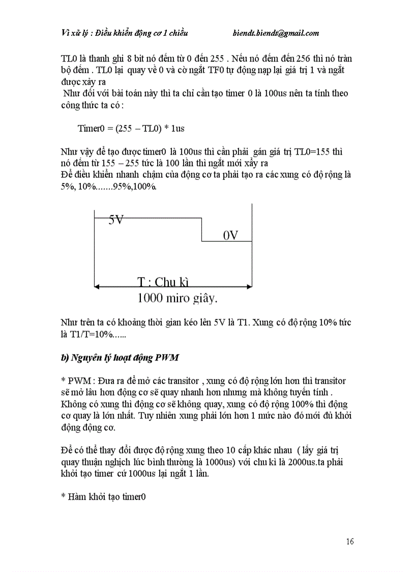 image for page Vi xử lý Điều khiển động cơ 1 chiều