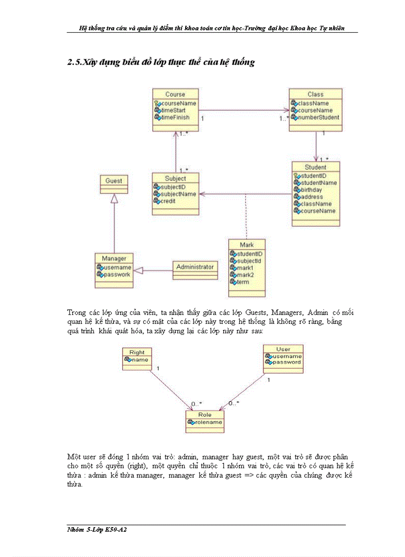 image for page Trang web quản lý và tra cứu điểm thi trong trường Đại học