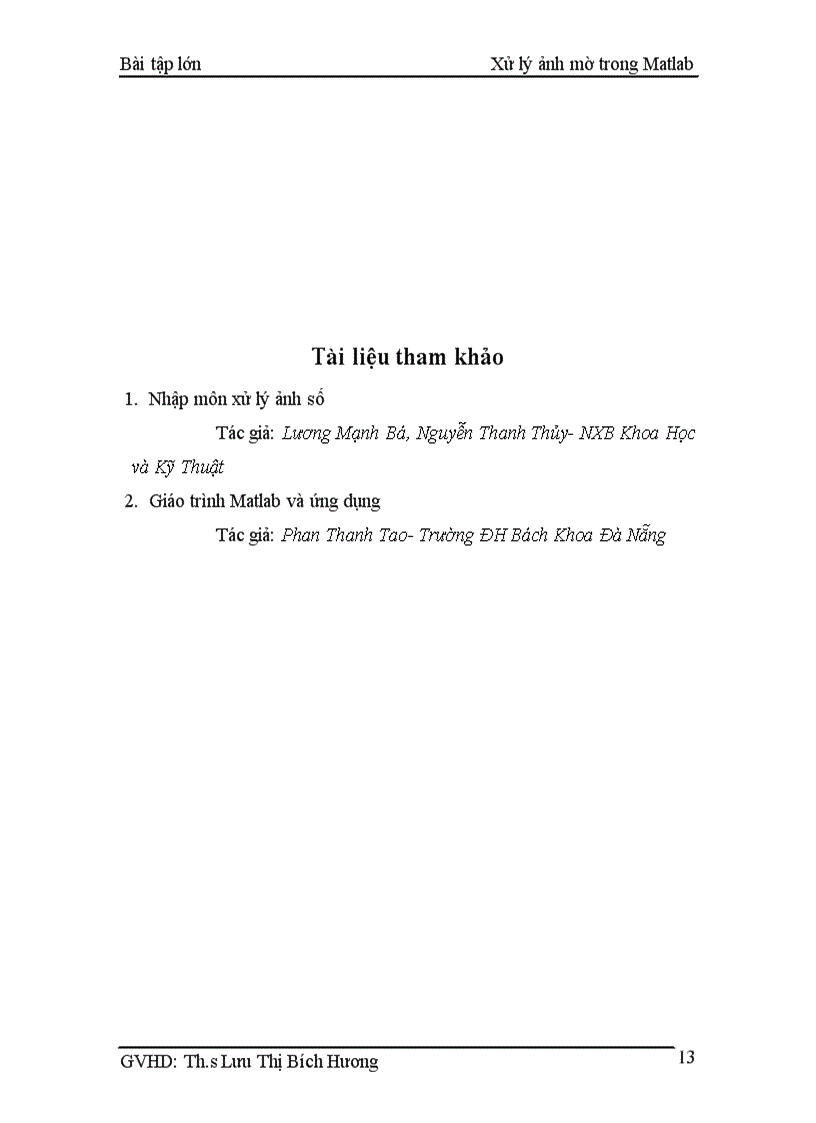 image for page Xử lý ảnh mờ trong Matlab