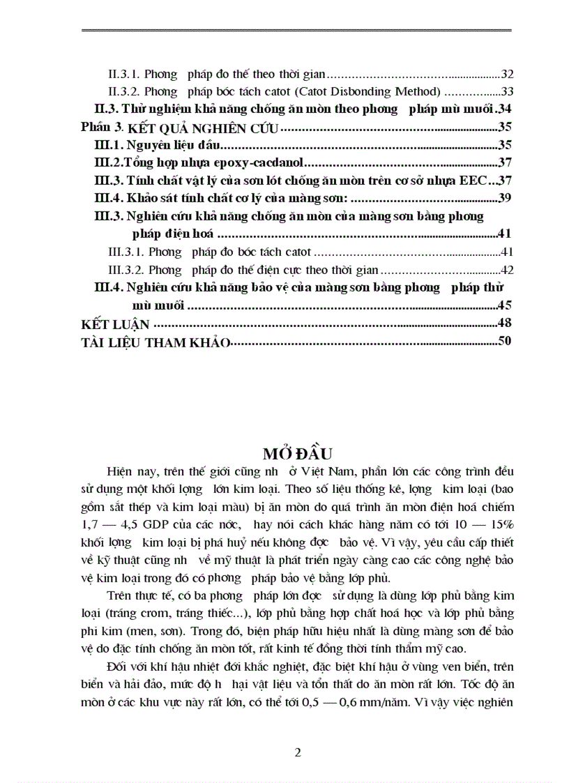image for page Nghiên cứu chế tạo sơn lót chống ăn mòn chất lượng cao có sử dụng phụ gia ức chế ăn mòn