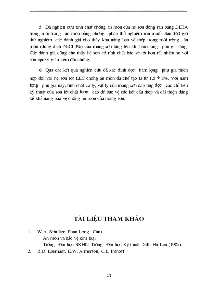 image for page Nghiên cứu chế tạo sơn lót chống ăn mòn chất lượng cao có sử dụng phụ gia ức chế ăn mòn