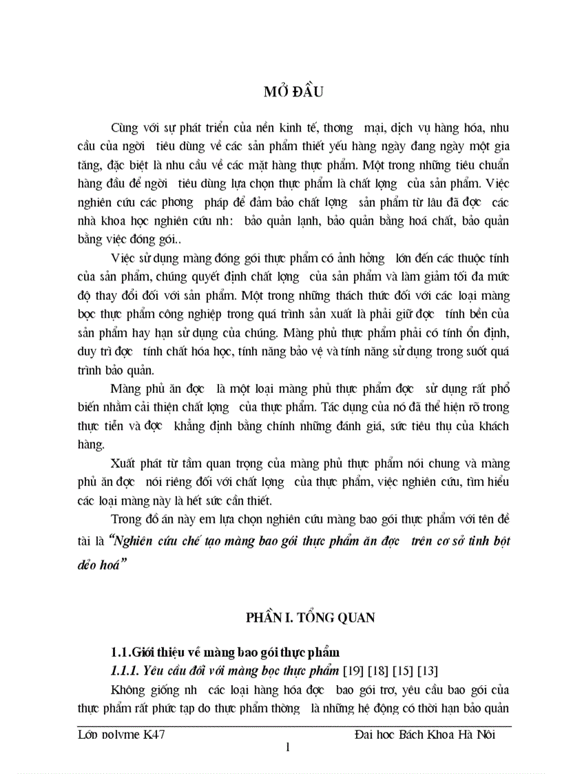 image for page Nghiên cứu chế tạo màng bao gói thực phẩm ăn được trên cơ sở tinh bột dẻo hoá