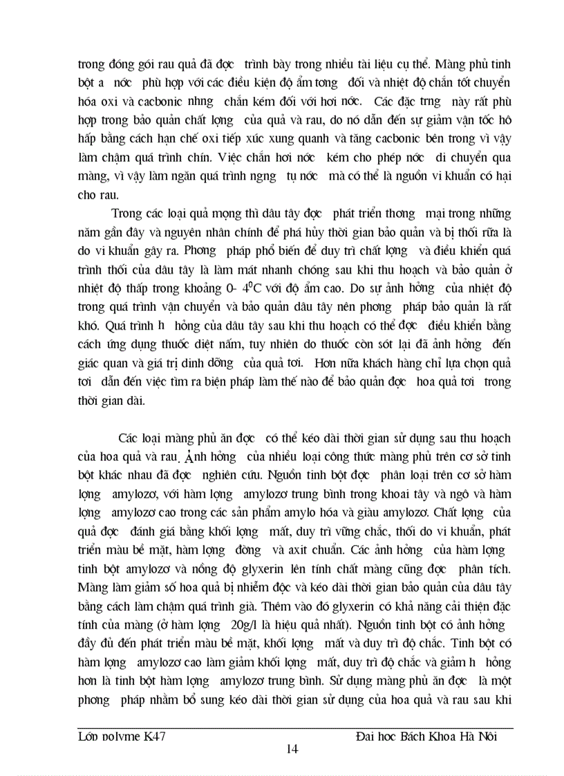 image for page Nghiên cứu chế tạo màng bao gói thực phẩm ăn được trên cơ sở tinh bột dẻo hoá