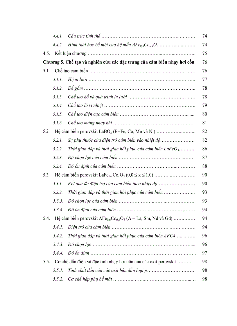 image for page Nghiên cứu chế tạo và các tính chất của cảm biến nhạy hơi cồn trên cơ sở vật liệu oxit perovskit