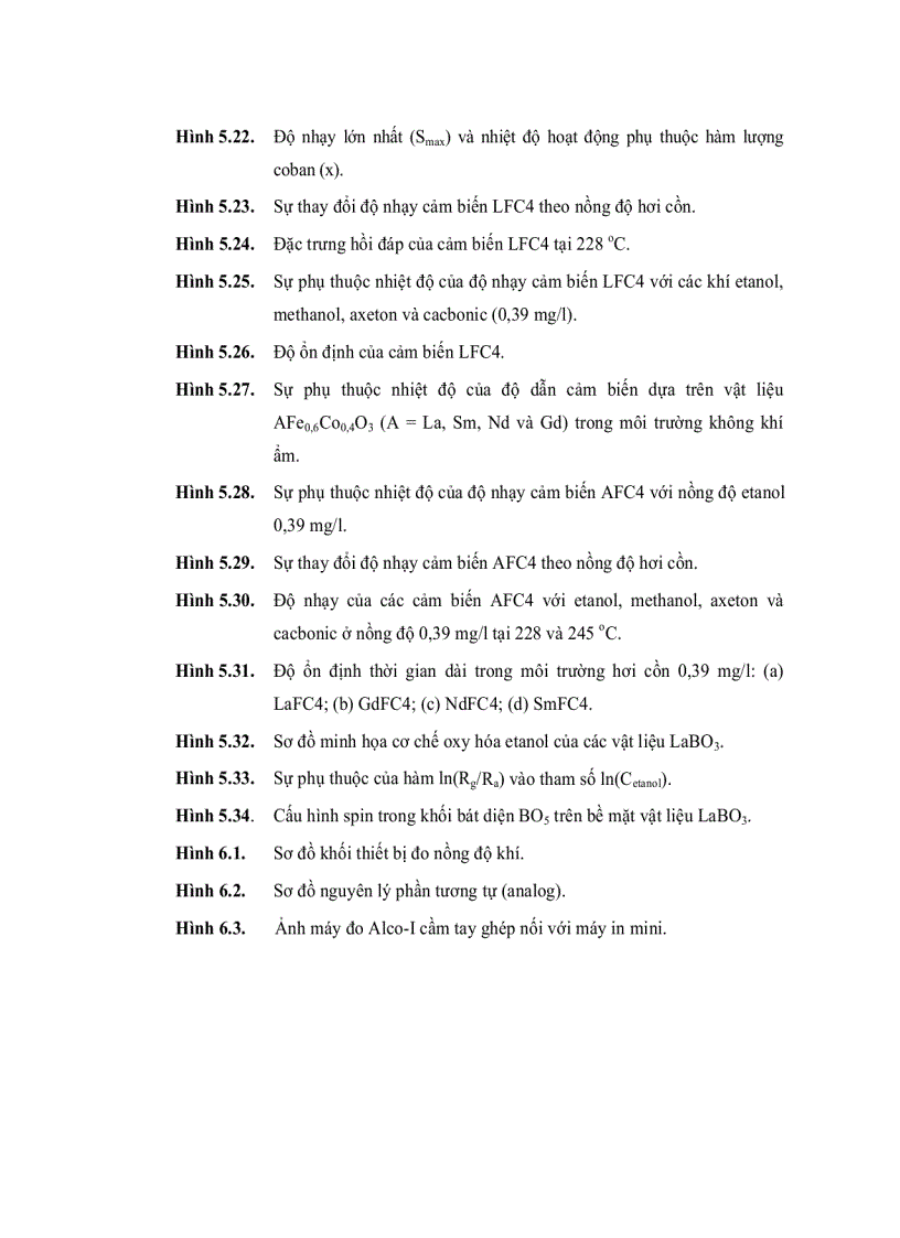 image for page Nghiên cứu chế tạo và các tính chất của cảm biến nhạy hơi cồn trên cơ sở vật liệu oxit perovskit