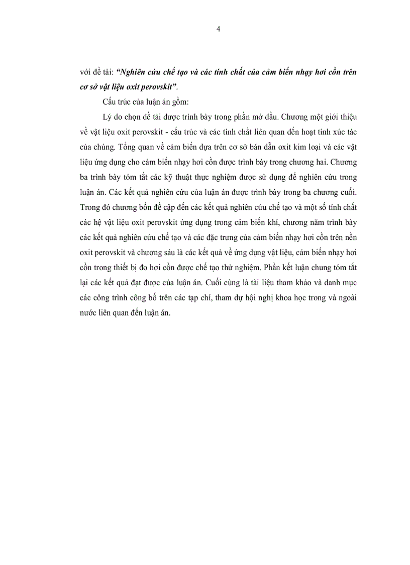 image for page Nghiên cứu chế tạo và các tính chất của cảm biến nhạy hơi cồn trên cơ sở vật liệu oxit perovskit