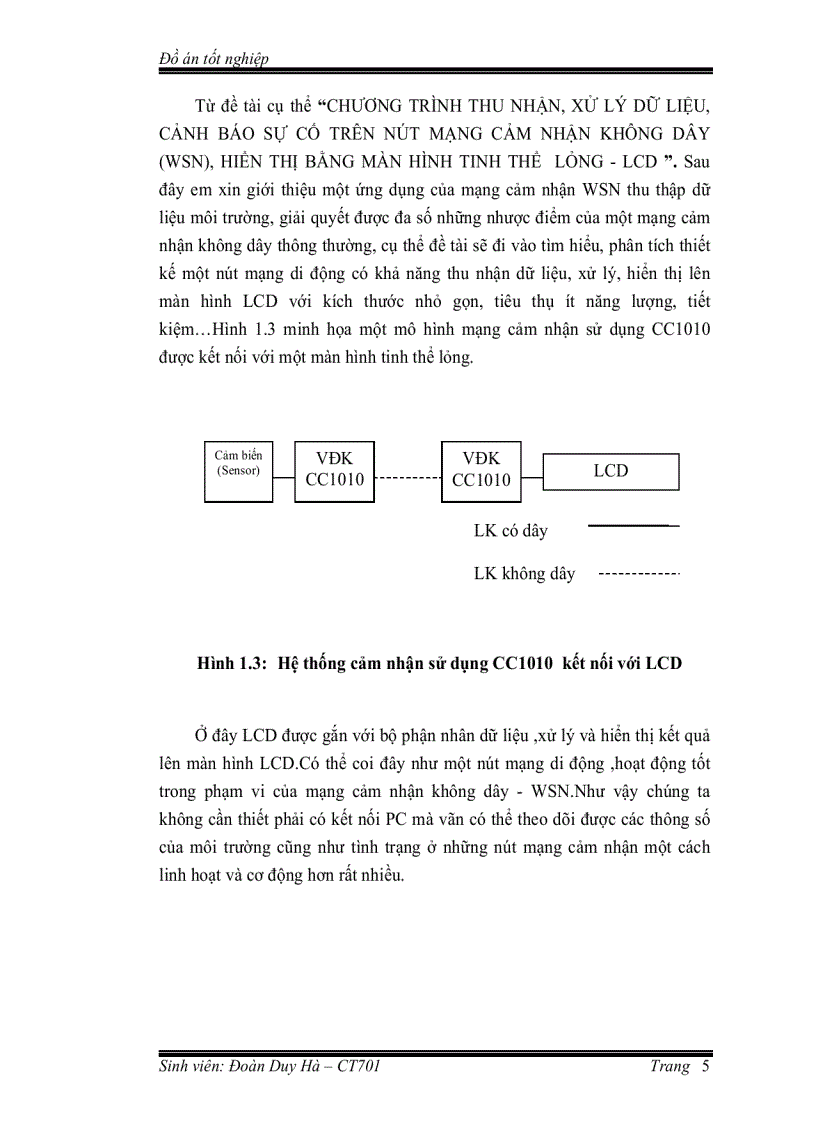image for page Mô hình mạng cảm nhận không dây WSN