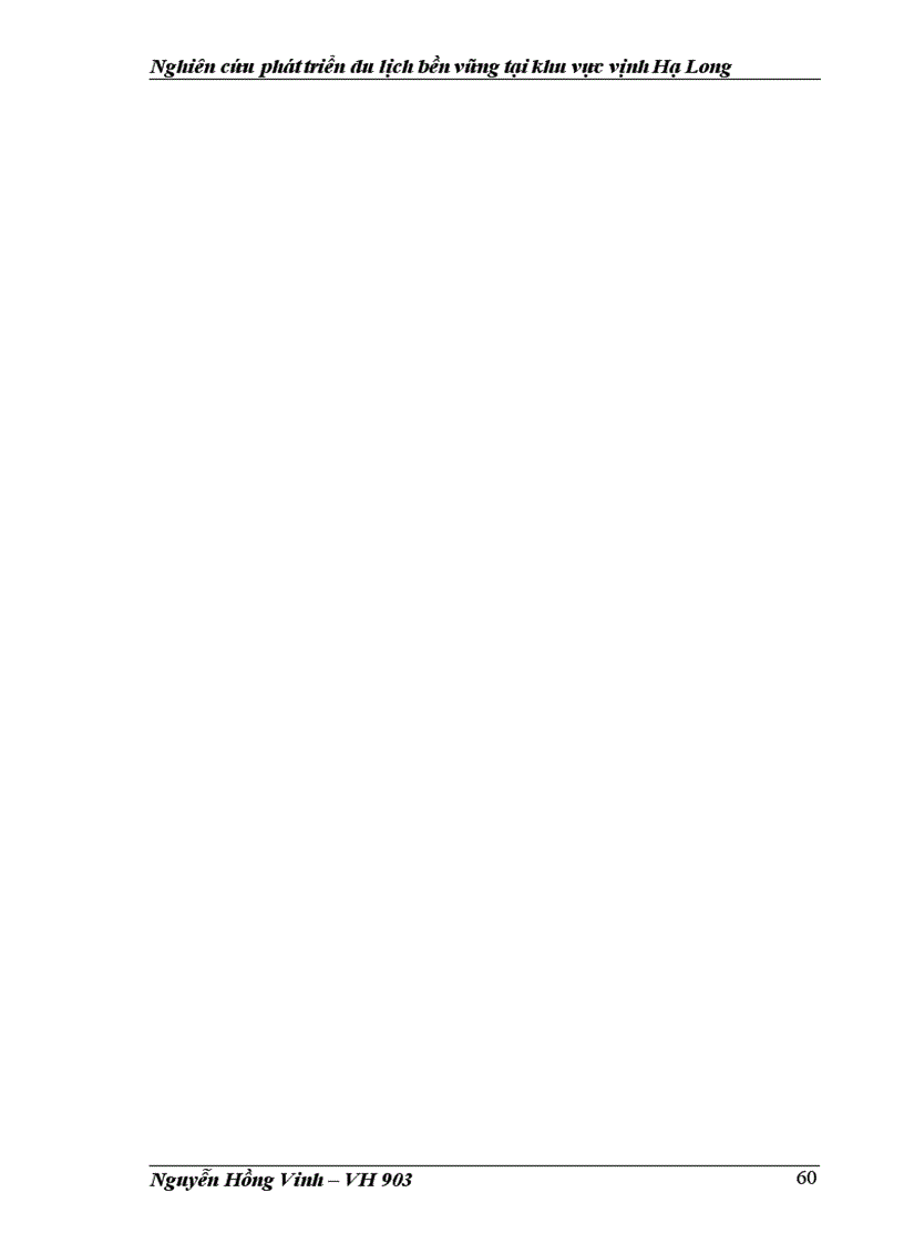 image for page Nghiên cứu phát triển du lịch bền vững ở khu vực di sản Vịnh Hạ Long Quảng Ninh