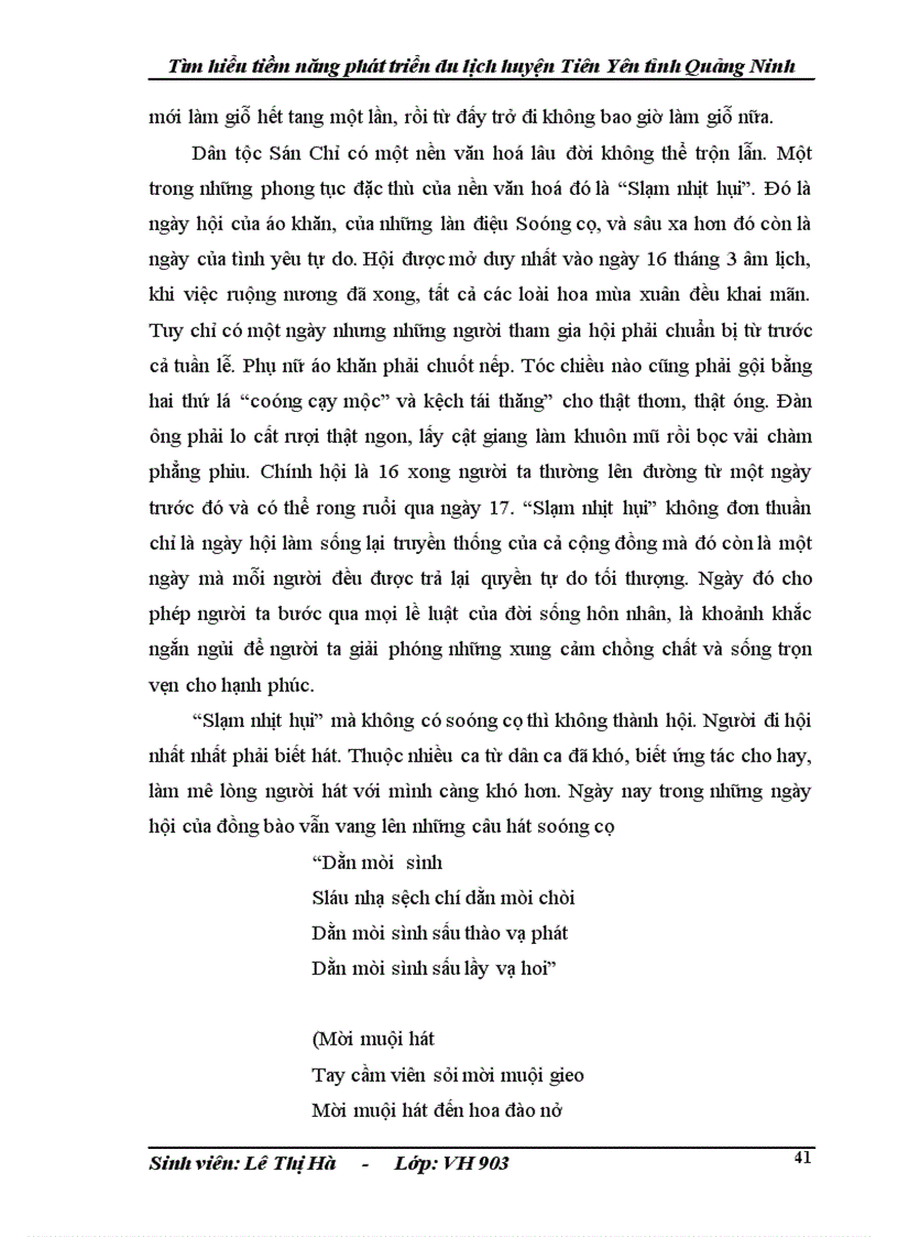 image for page Tìm hiểu tiềm năng phát triển du lịch huyện Tiên Yên tỉnh Quảng Ninh