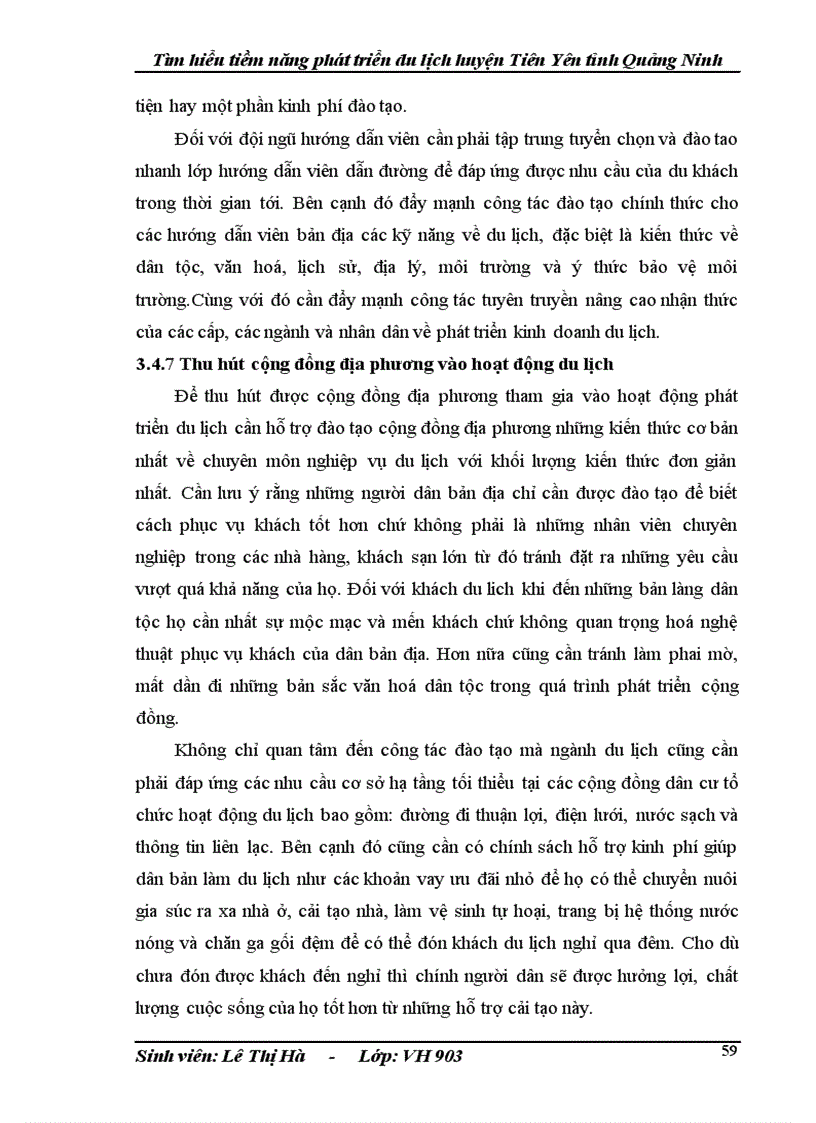 image for page Tìm hiểu tiềm năng phát triển du lịch huyện Tiên Yên tỉnh Quảng Ninh