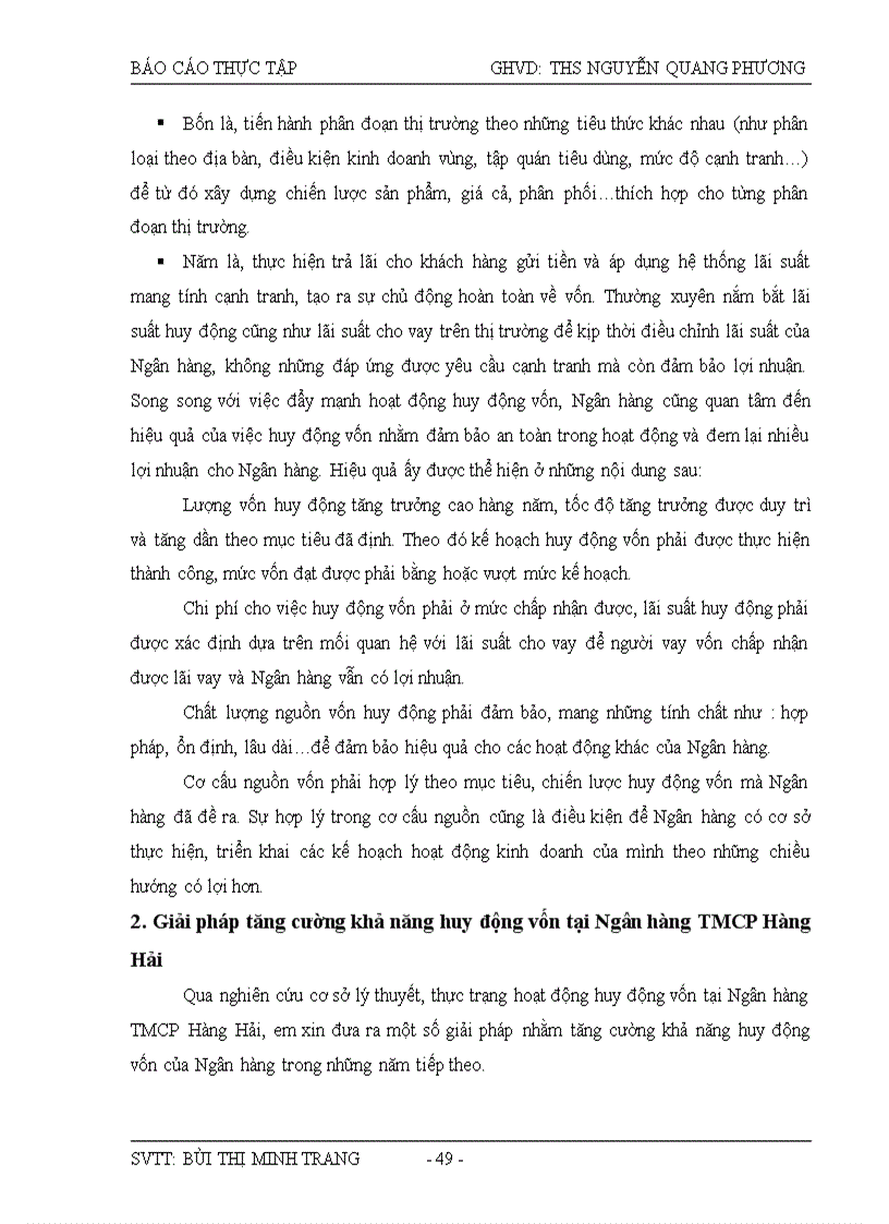image for page Thực trạng hoạt động huy động vốn và những giải pháp nâng cao khả năng huy động vốn tại ngân hàng thương mại cổ phần Hàng Hải Việt Nam